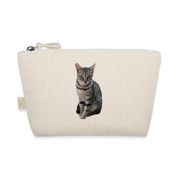 Cat cat sweet kitten - Organic Pouch - nature - Front