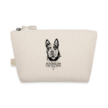 Australian Cattle Dog Dad Hunde Hund Wilsigns - Bio-Täschchen - Natur - Vorne
