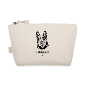 Heeler Dad Hunde Hund Cattle Dog Wilsigns - Organic Pouch - nature - Front