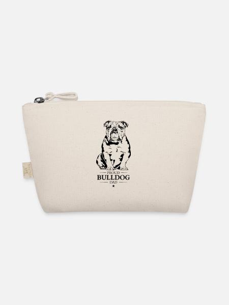 Bulldog Dad Bouledogue anglais Chiens Wilsigns - Trousse biologique - nature - Devant