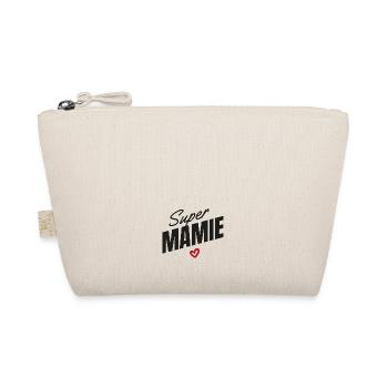 Super mamie, cadeau grand-mères version petit - Trousse biologique - nature - Devant
