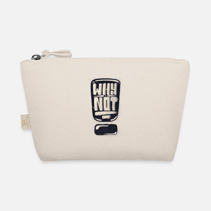 Why Not Exclamation Mark Organic Pouch