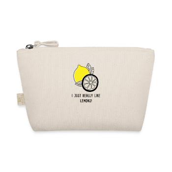 Ironic Quote Summer Lemon Juice Lemonade - Organic Pouch - nature - Front