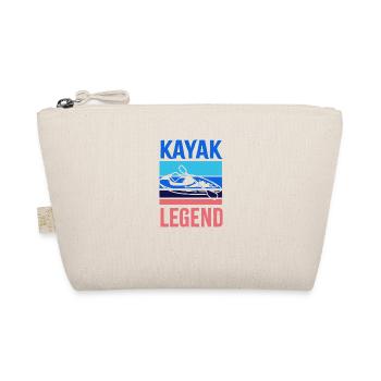 Kayak Legend Paddling Whitewater Wildlife Kayaking - Organic Pouch - nature - Front