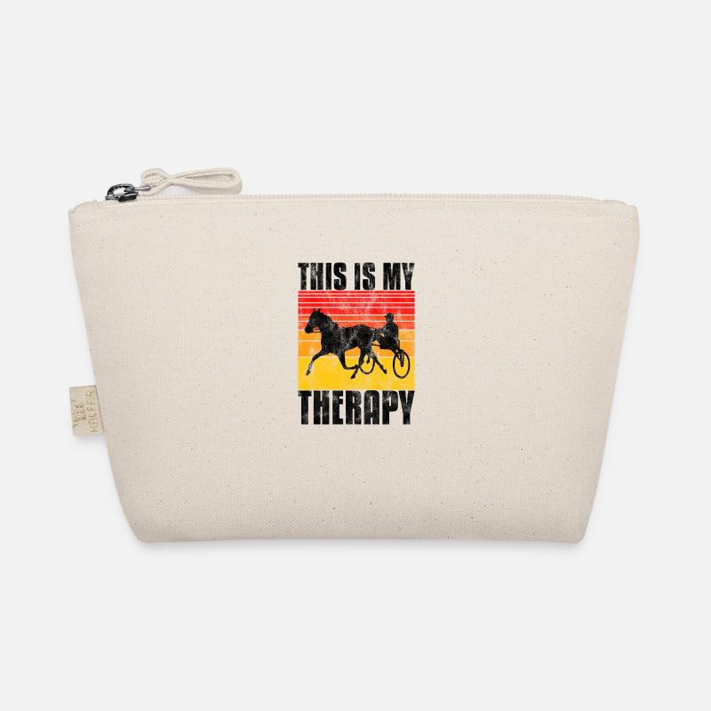 Ceci est ma thérapie Trotting Harness Width Retro Trousse biologique