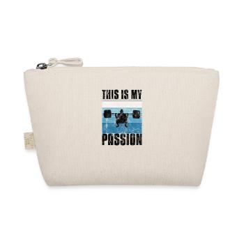 C’est ma passion Musculation Bodybuilder GYM - Trousse biologique - nature - Devant