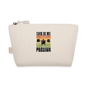 C’est ma passion Musculation Bodybuilder GYM - Trousse biologique - nature - Devant
