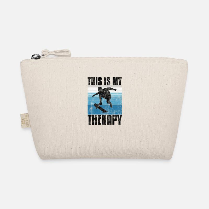 Ceci est ma thérapie Skateboard Skateboarder Skate Trousse biologique