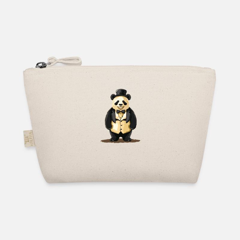 Panda mignon en queue de pie Trousse biologique