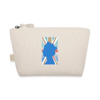 QUEEN ELIZABETH UK FLAG UNION JACK KINGDOM HEAVEN - Bio-Täschchen - Natur - Vorne