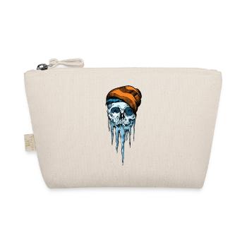 Snow Skull - Bio-Täschchen - Natur - Vorne