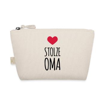 Stolze Oma (dh) - Bio-Täschchen - Natur - Vorne