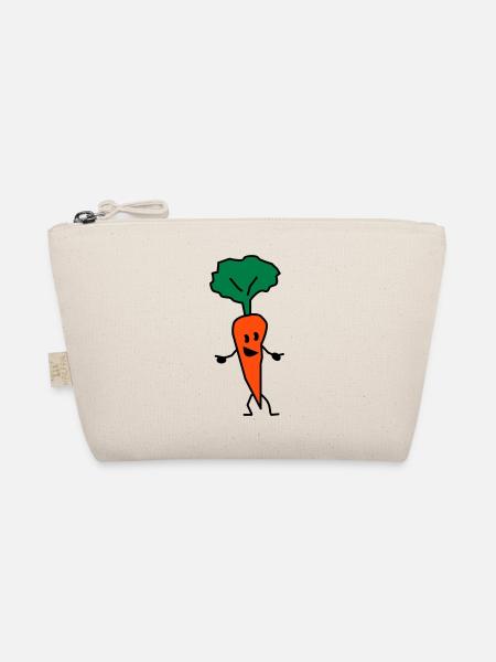 carrot - Bio-Täschchen - Natur - Vorne