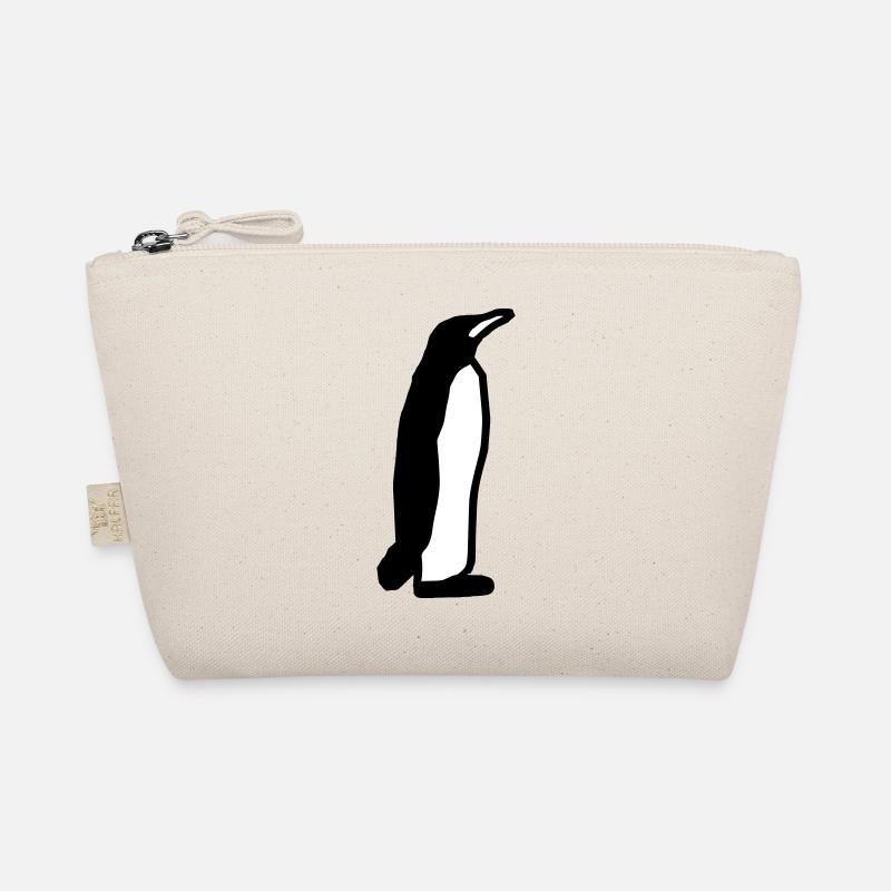 Pinguin Geschenk Geschenkidee Bio-Täschchen