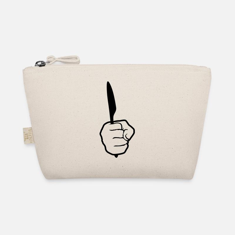 couteau cool main tenir coutellerie nourriture aller faim Trousse biologique