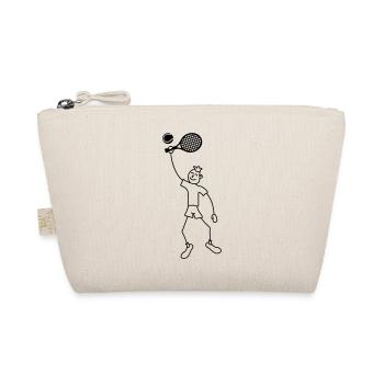 Play Tennis - Bio-Täschchen - Natur - Vorne