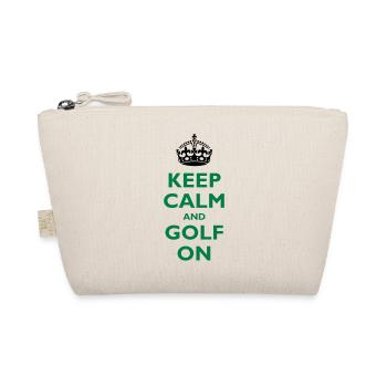 Keep calm and golf on - Trousse biologique - nature - Devant