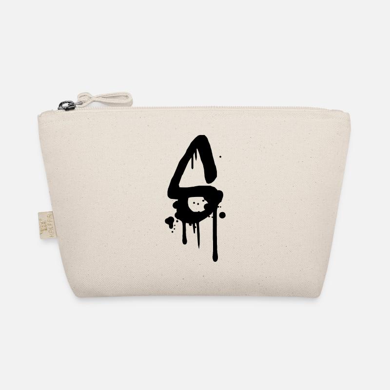 S Graffiti Tropfen Farbklex Spray Bio-Täschchen