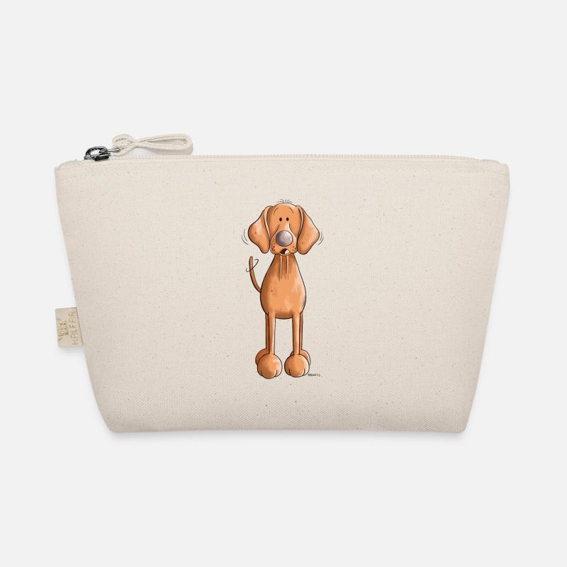 Knuffiger Vizsla Bio-Täschchen