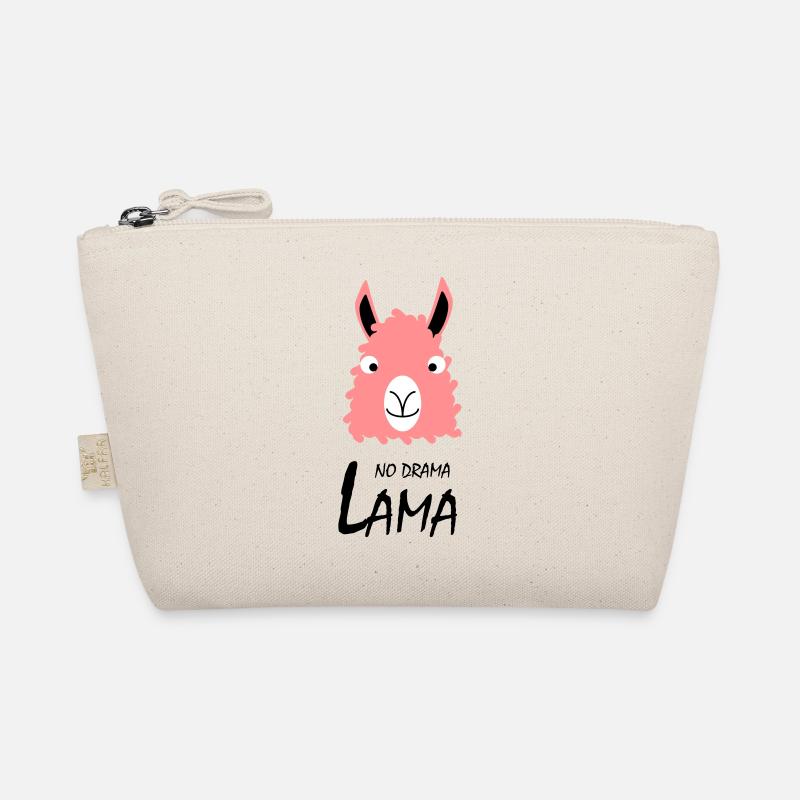 No Drama Lama - Bio-Täschchen - Natur