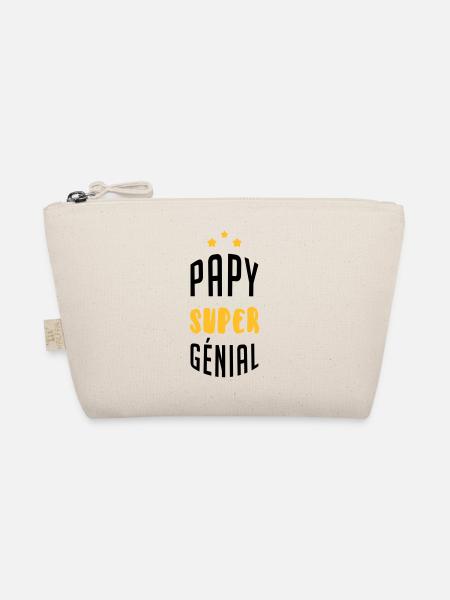 Papy Papi Grand-Père Retraite famille - Trousse biologique - nature - Devant