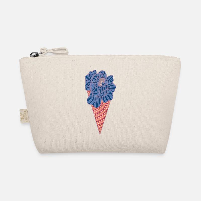 glace avec fleur Trousse biologique