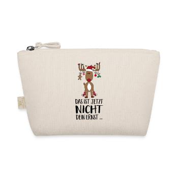 Lustige Geschenke zu Weihnachten für Freunde - Bio-Täschchen - Natur - Vorne
