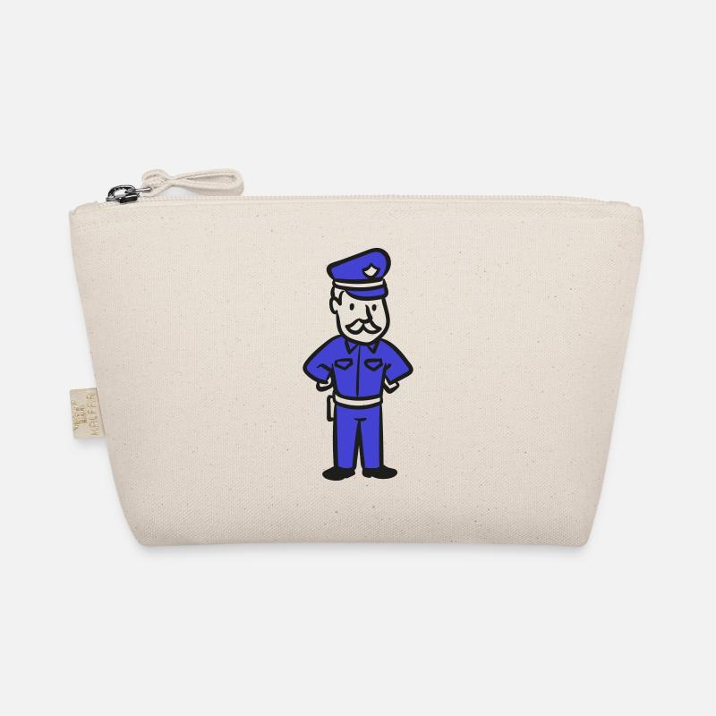 Polizist - Bio-Täschchen - Natur