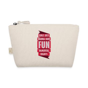 wanna have fundamental rights - Organic Pouch - nature - Front