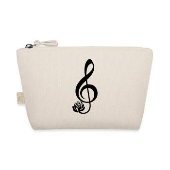 Black soil key in bloom - Organic Pouch - nature - Front