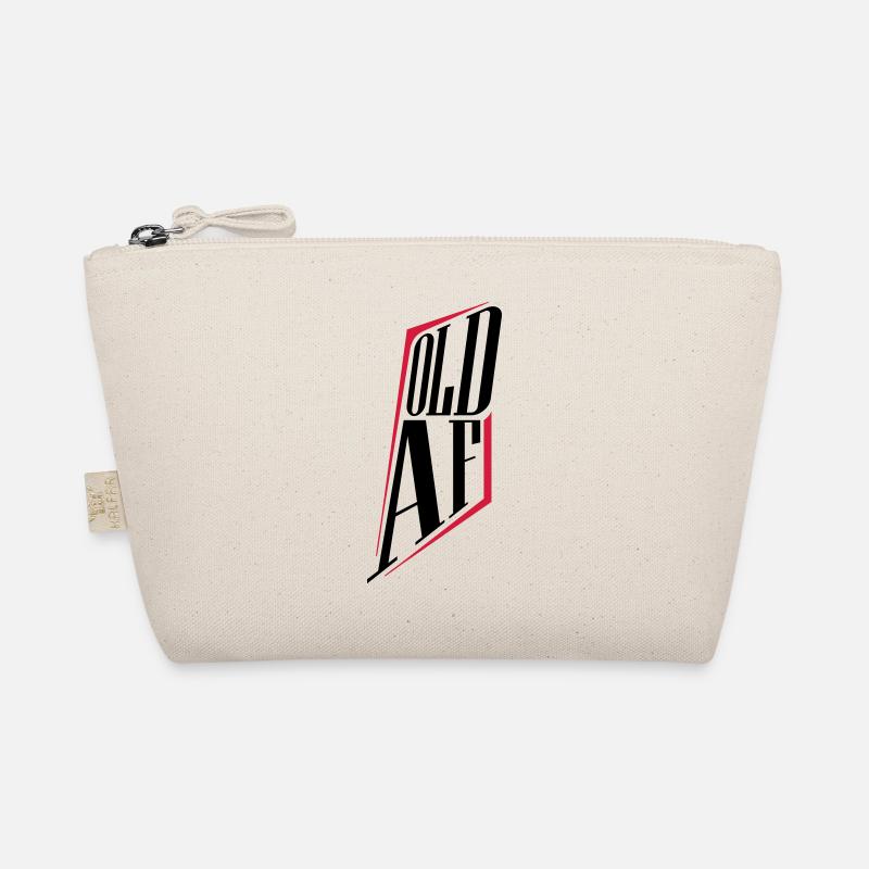 old AF Text Logo Bio-Täschchen