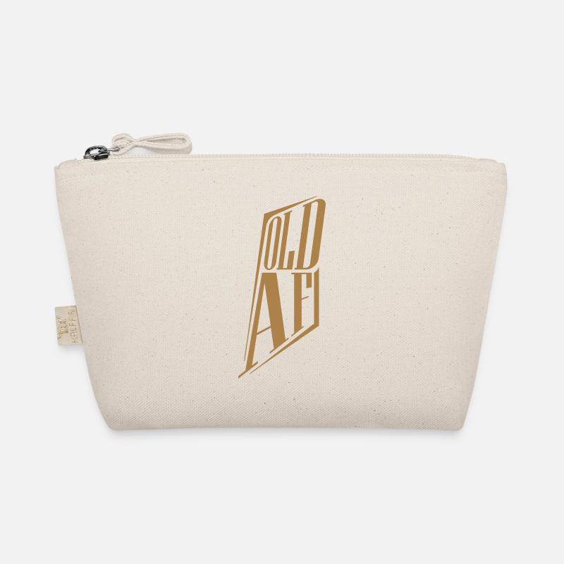 old AF Text Logo Bio-Täschchen