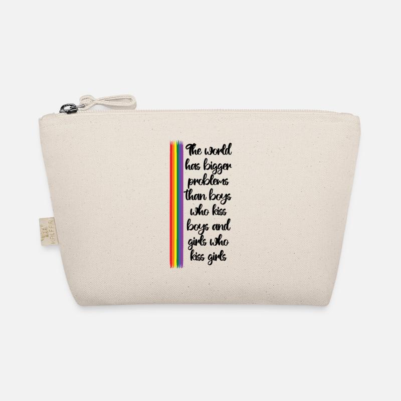 The world has bigger problems - LGBT Design Bio-Täschchen