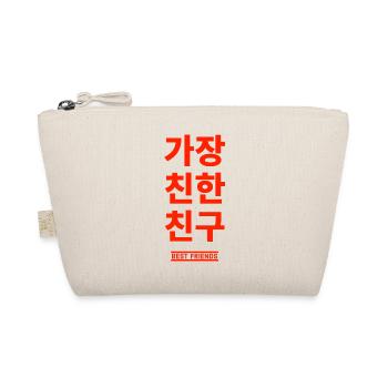 Koreanisch - Bio-Täschchen - Natur - Vorne