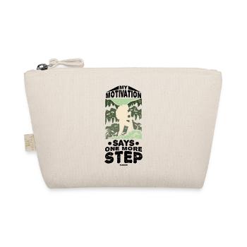 Motivation motivieren Karriere Positiv Geschenk - Bio-Täschchen - Natur - Vorne