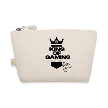 King of Gaming, Streaming Video Games, the best - Organic Pouch - nature - Front
