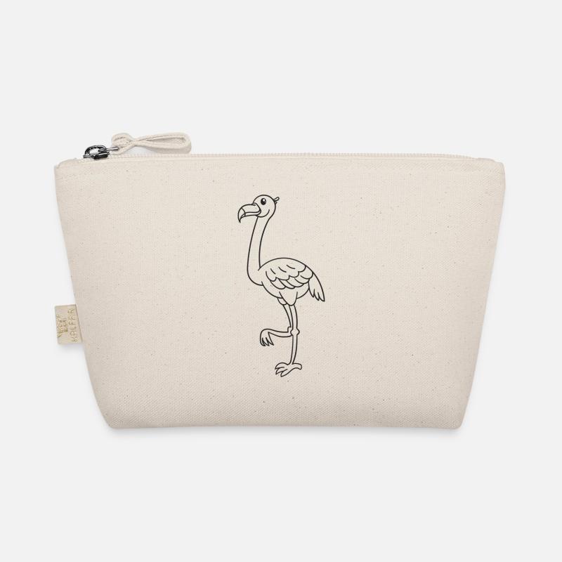 Flamant rose, oiseau, cadeau, idée cadeau Trousse biologique