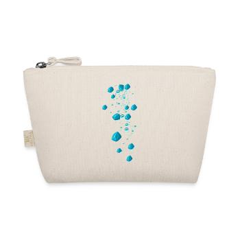 Pierres précieuses, turquoise, perles, étoiles, pierres - Trousse biologique - nature - Devant