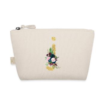 Lettre j gold floral - Trousse biologique - nature - Devant