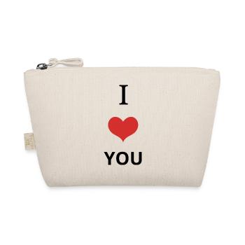 LOVE YOU - Trousse biologique - nature - Devant