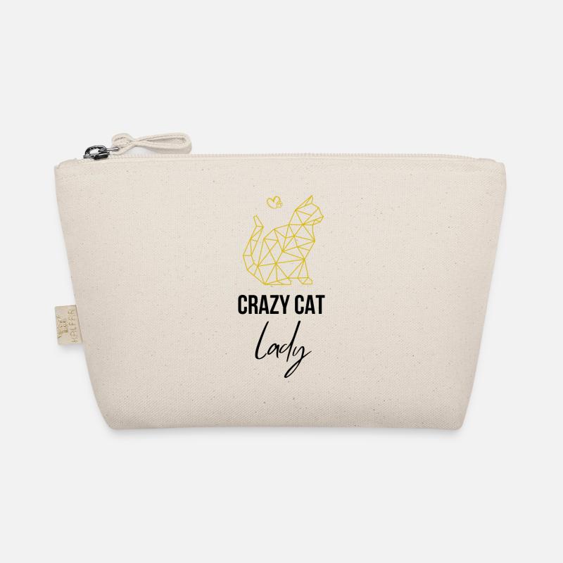 Chat fou Dame Chat Chat Amour Chat Trousse biologique