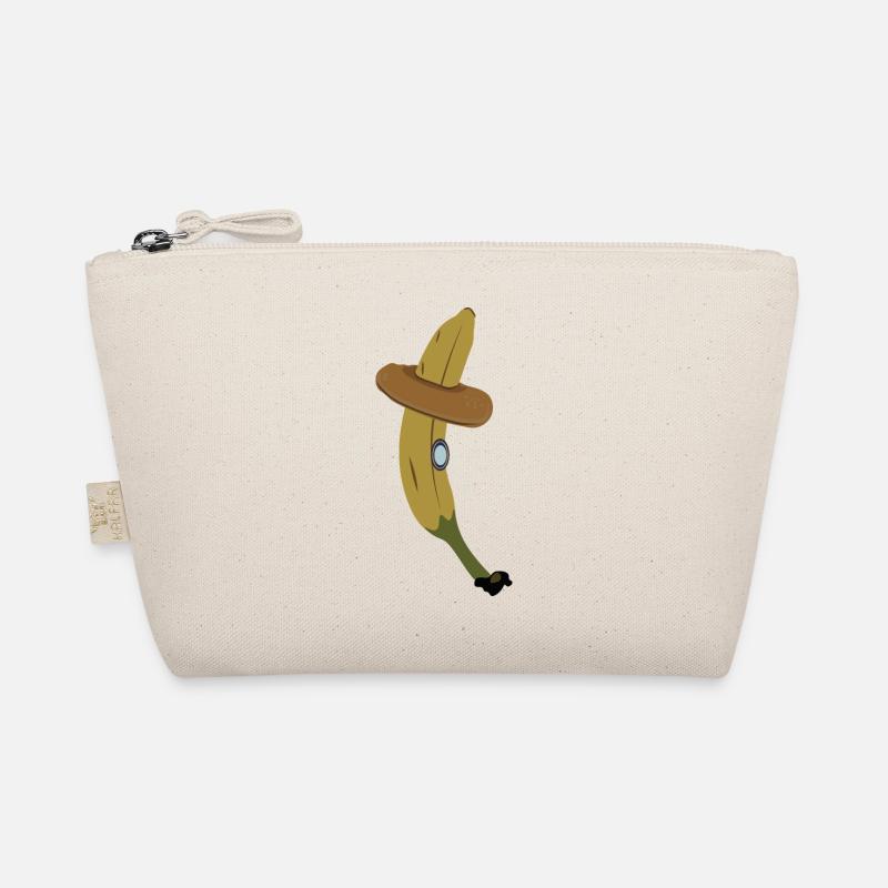 Banana and bagel - Organic Pouch - nature