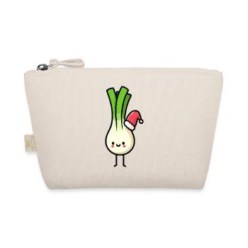Kawaii Lauch Nikolauch - Bio-Täschchen - Natur - Vorne