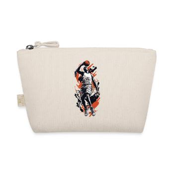 Basketball Spiel Action Aesthetic Streetwear - Bio-Täschchen - Natur - Vorne