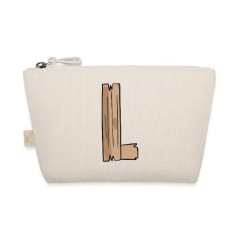 Lettre L Bois Bois Lettre Nom - Trousse biologique - nature - Devant