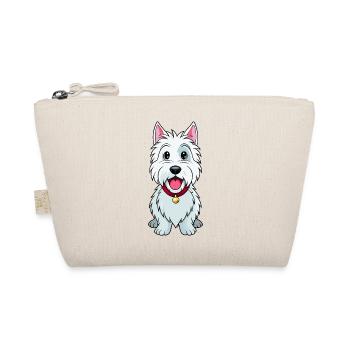 West Highland White Terrier Puppy Art Print - Organic Pouch - nature - Front