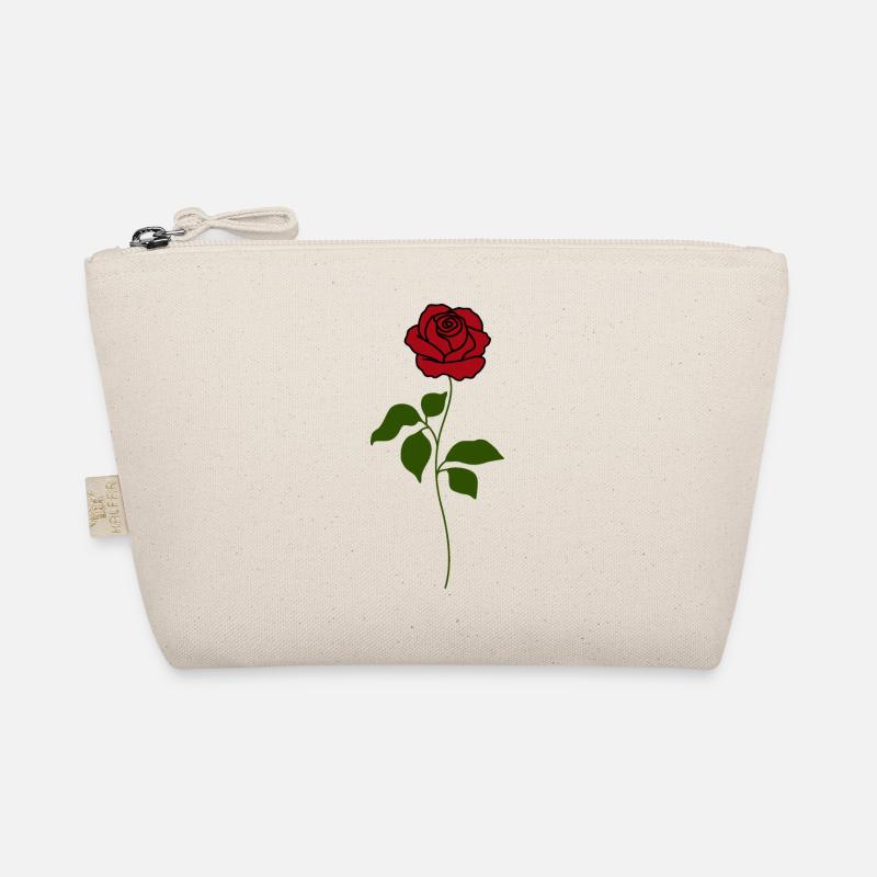 Rose Rouge tige verte Trousse biologique