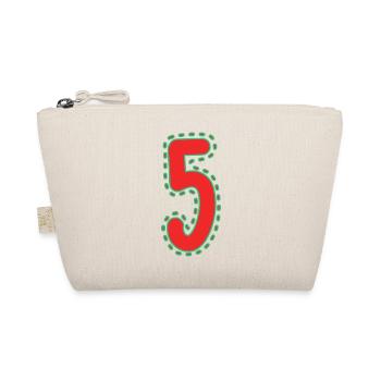 5. 5 YEARS. 5th ANNIVERSARY. 5 YEAR ANNIVERSARY - Organic Pouch - nature - Front