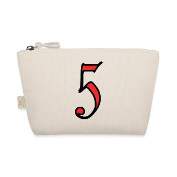 5. 5 YEARS. 5th ANNIVERSARY. 5 YEAR ANNIVERSARY - Organic Pouch - nature - Front