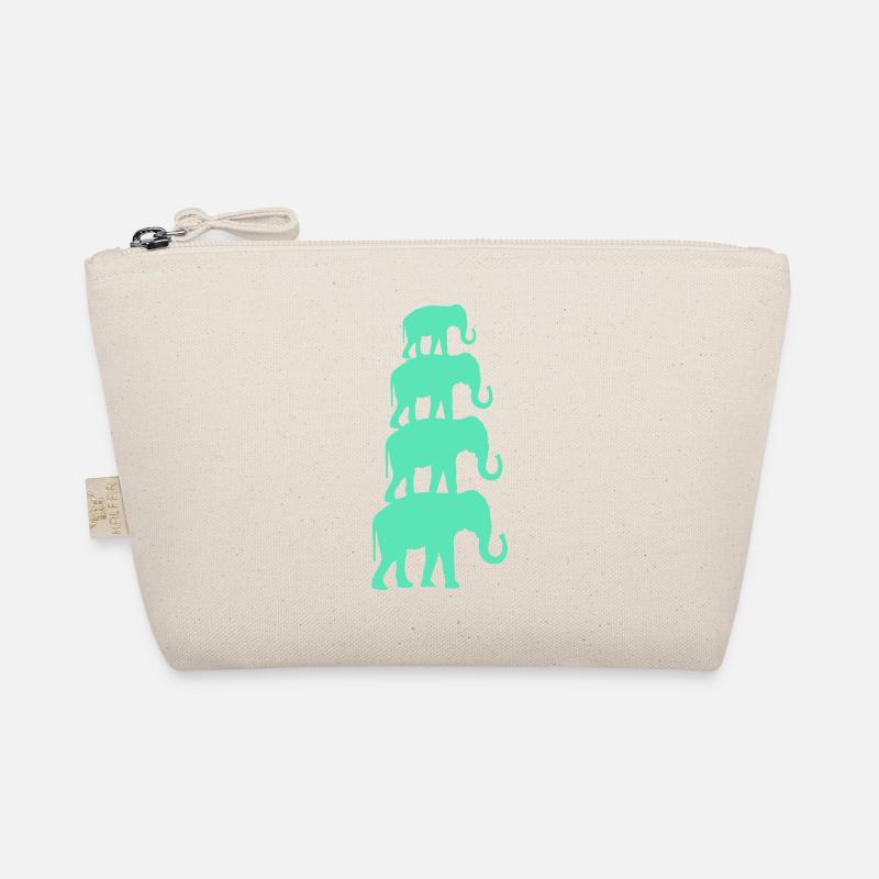 Elephants 01 Organic Pouch